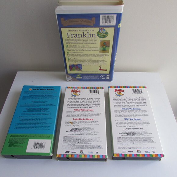 VHS Tapes - Animated Stories: Franklin, Berenstain Bears, Arthur - Picture 2 of 10